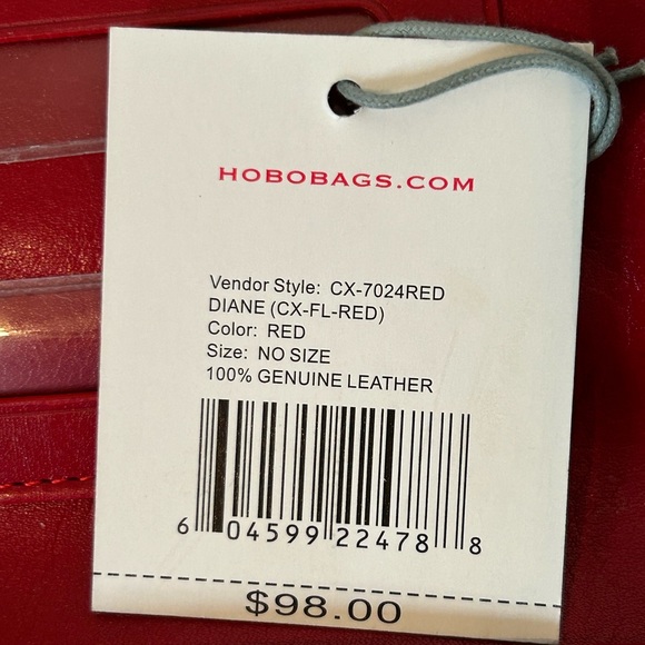 HOBO THE ORIGINAL 'Diane’ Leather Kiss Lock Bifold Clutch Wallet - Picture 8 of 10